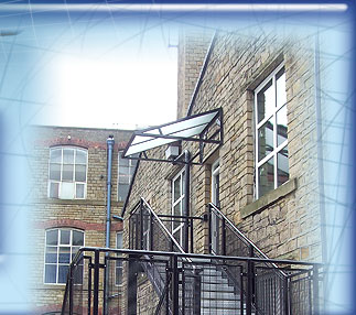 External Steel Entrance Stairway image